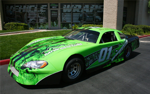 racecar wrap