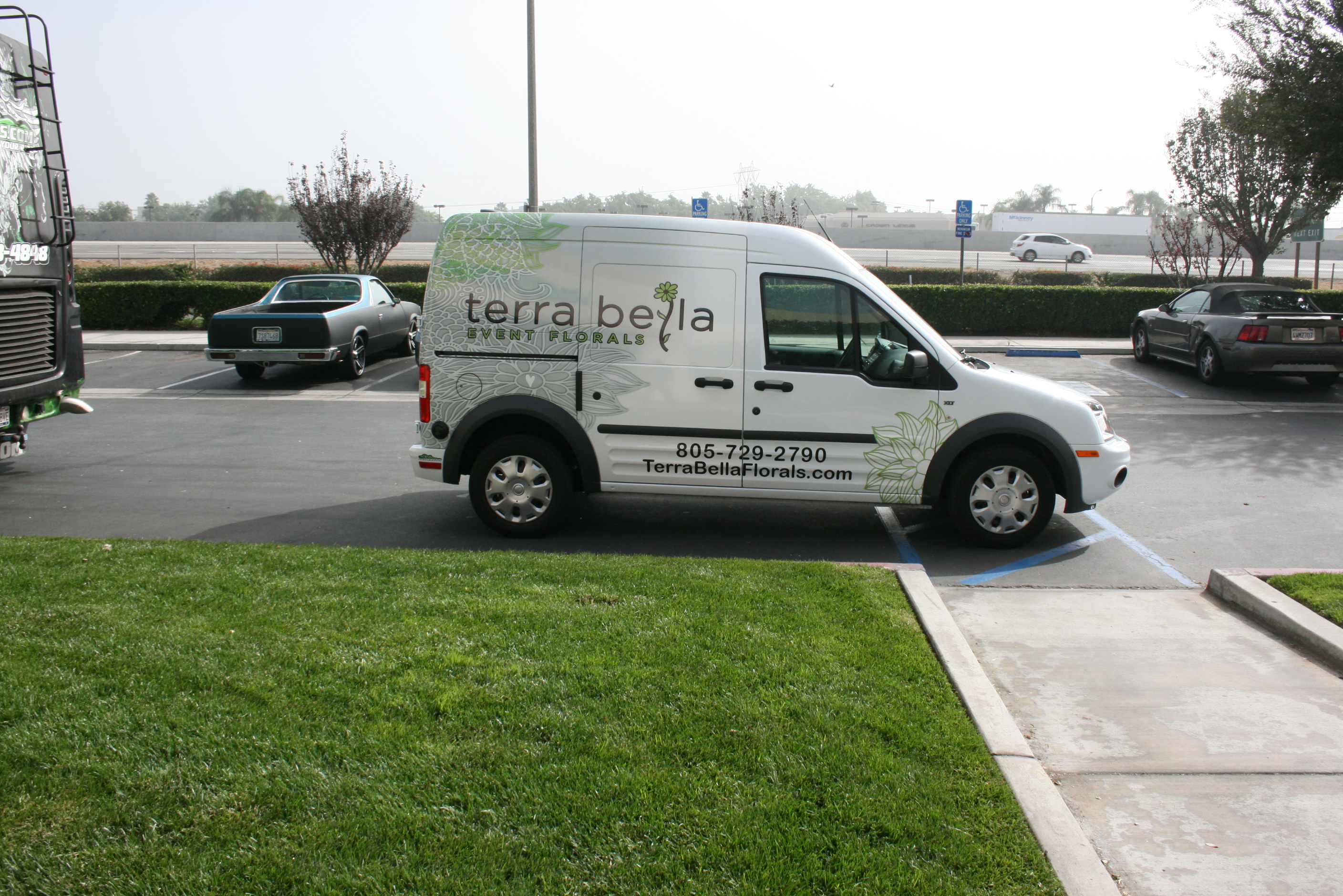 terra beyla event florals fleet wrap