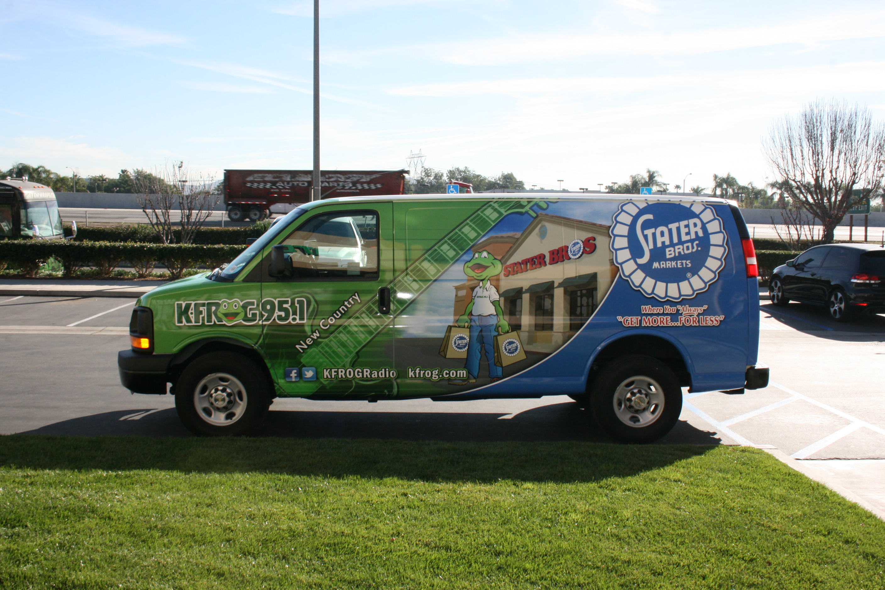 stater bros kfrog van wrap