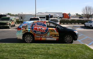 jersey mike's subs car wrap