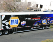 NAPA trailer wrap