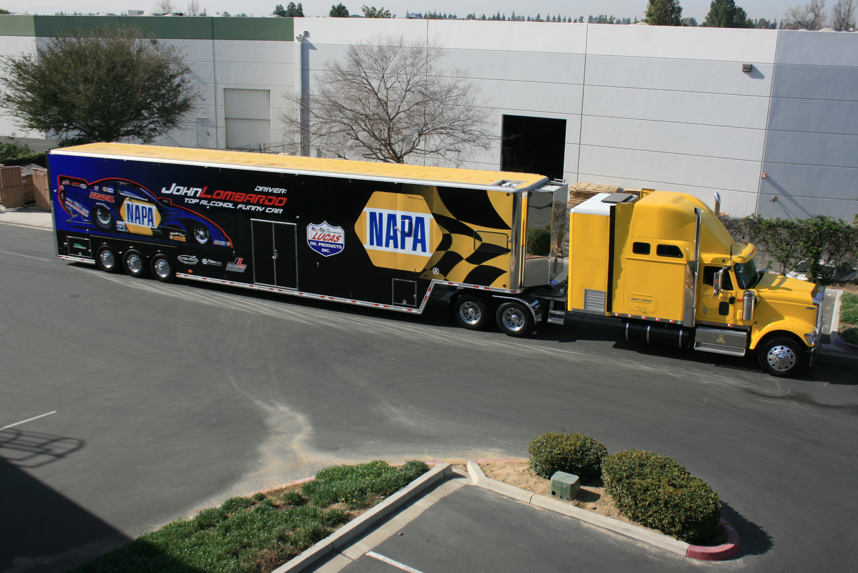 NAPA trailer wrap