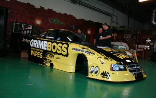 race car wrap