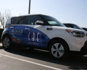 CBE Office Solutions fleet wraps