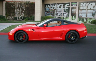 ferrari red car wrap