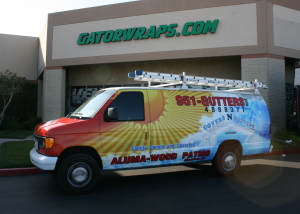 951 Gutters van wrap