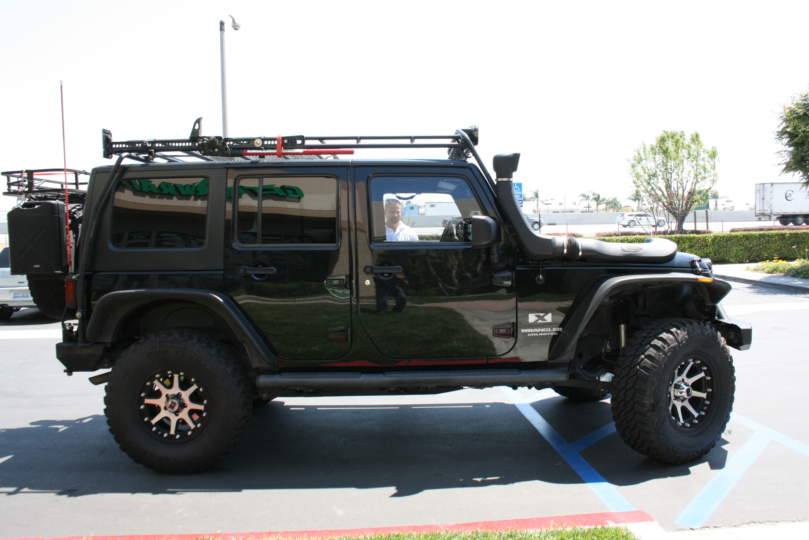 Black Jeep Wrangler - Vehicle Wraps Wraps - 800WrapMyCar