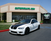 white black bmw wrap