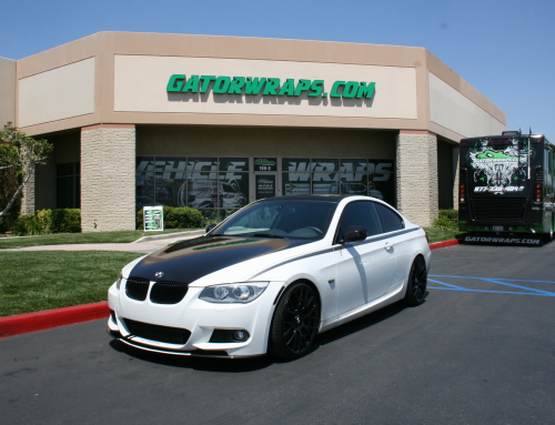 White & Black BMW