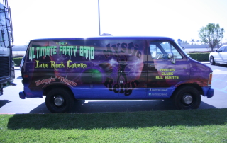 mystic reign van wrap party wrap
