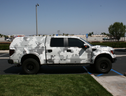 Pixel Truck Wrap