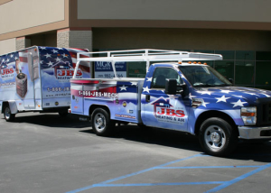 JBS Heating & Air Truck & Trailer Wrap 2