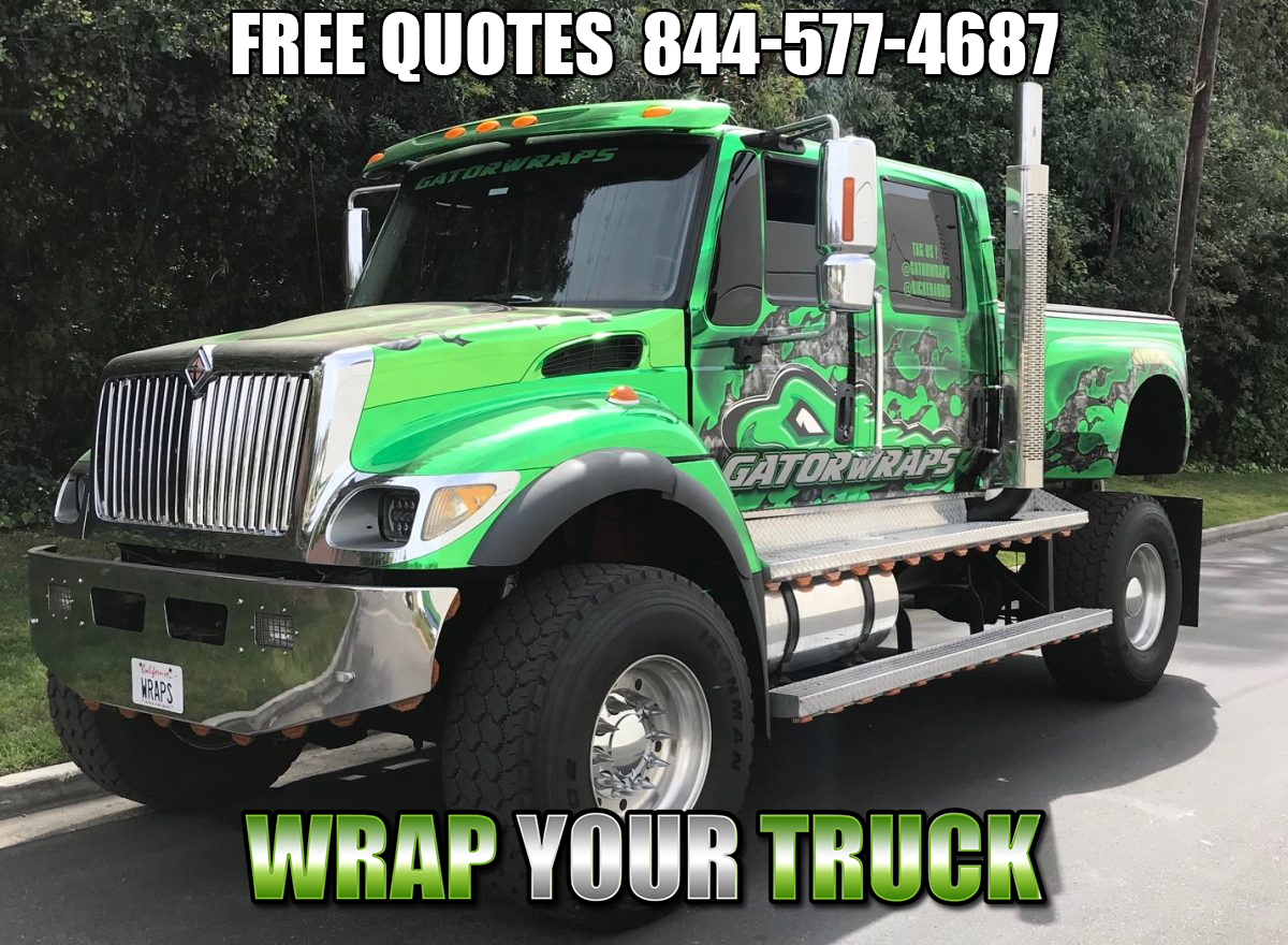 Truck Wraps Merced CA